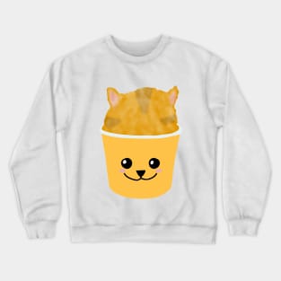 Hawaiian shaved ice kitty Crewneck Sweatshirt